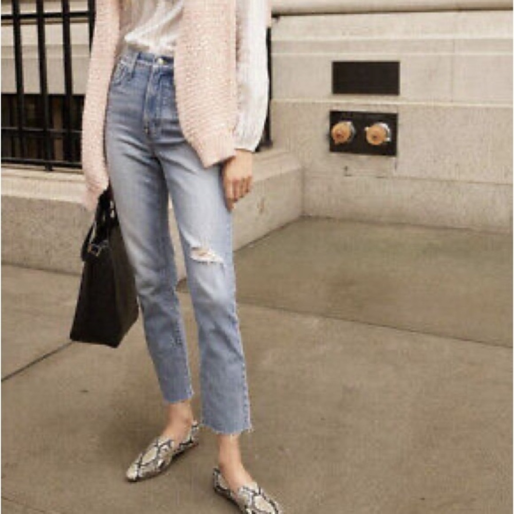 Madewell The Perfect Vintage Crop Jeans